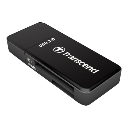 TRANSCEND MEMORY READER FLASH USB3 BLACK/TS-RDF5K TRANSCEND