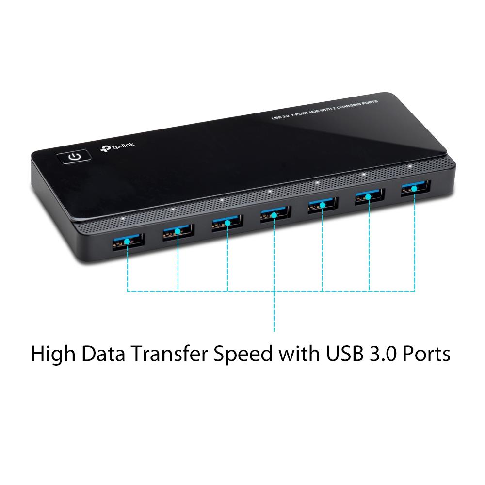 761c53c4-618d-4c0c-9aa2-7d2af521e9ba TP-LINK I/O HUB USB3 7PORT/UH720 TP-LINK - Image 1