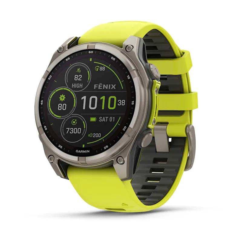77245b9d-9fed-4278-a15d-87f924ca4257 GARMIN SMARTWATCH FENIX 8 SAPP. SOLAR/YELLOW 010-02906-21 GARMIN - Image 1