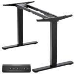ONKRON DESK FRAME MOTORISED/BLACK CDF222E-B ONKRON