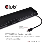NB ACC DOCKING STATION/USB-C 65W CSV-1564W65 CLUB3D - Image 6