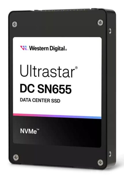 SANDISK SSD|WESTERN DIGITAL|SSD series Ultrastar DC SN655|3.84TB|PCIe Gen4|NVMe|NAND flash technology TLC|Write speed 2600 MBytes/sec|Read speed 6800 MBytes/sec|Form Factor U.3|MTBF 25000000 hours|0TS2461