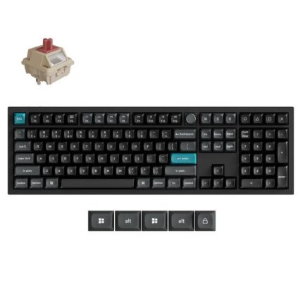KEYCHRON KEYBOARD WRL Q6 ULTRA/BLACK Q6U-M1 KEYCHRON