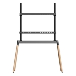 TV SET ACC FLOOR STAND 55-86"/BLK/WOOD TVS-86F-01-BK GEMBIRD