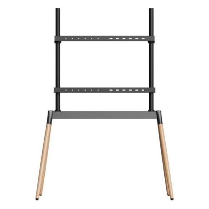 TV SET ACC FLOOR STAND 55-86"/BLK/WOOD TVS-86F-01-BK GEMBIRD