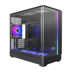 Case MONTECH micro ATX/Mini-ITX Black Midi Tower PC KING 15 PRO KING15PRO(B)