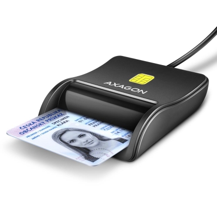 AXAGON CARD READER FLAT SMARTCARD/USB2.0 1.3M CRE-SM3N AXAGON