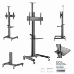 TV SET ACC FLOOR STAND 37-70"/TVS-70T-02 GEMBIRD - Image 9