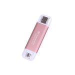 External SSD TRANSCEND ESD310 512GB USB-C USB 3D NAND Write speed 900 MBytes/sec Read speed 1050 MBytes/sec TS512GESD310P - Image 2