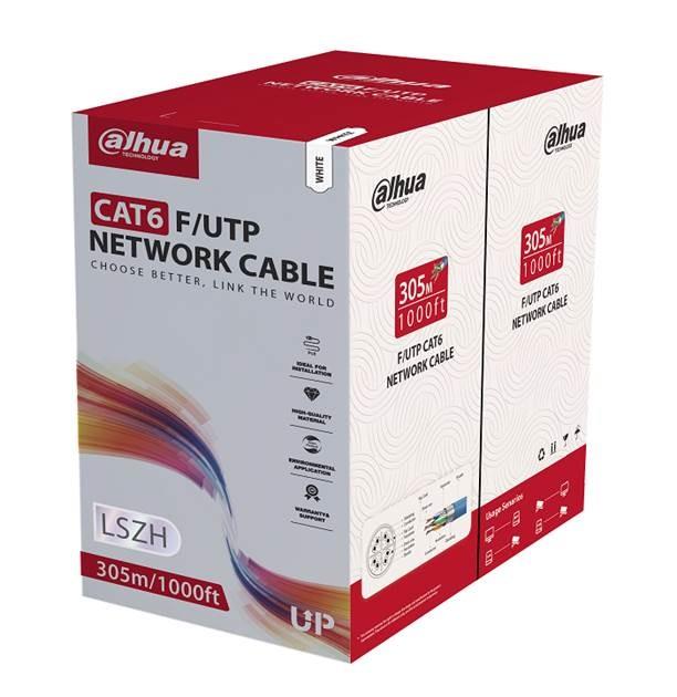 7c68d214-09d0-4188-b759-c6b36a74ff66 CABLE CAT6 UTP 305M WHITE/PFM923I-6FN-CD-WHITE DAHUA - Image 1