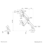 MONITOR ACC DESK MOUNT 17-42"/DS70-450BL1 NEOMOUNTS - Image 20