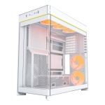 Case MONTECH HS02 PRO MidiTower Case product features Removeable HDD basket/Transparent panel Not included ATX MicroATX MiniITX Colour White HS02PRO(W) - Image 3