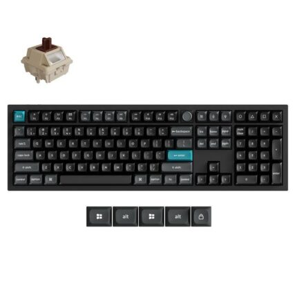 KEYCHRON KEYBOARD WRL Q6 ULTRA/BLACK Q6U-M3 KEYCHRON