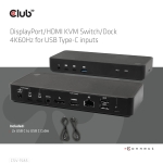 NB ACC DOCKING STATION/USB-C 120W CSV-1585 CLUB3D - Image 4