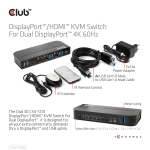 VIDEO SWITCH KVM DP/HDMI/CSV-7210 CLUB3D - Image 9