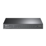 Switch TP-LINK Omada TL-SG2210P Type L2 Desktop/pedestal 8x10Base-T / 100Base-TX / 1000Base-T 2xSFP PoE ports 8 TL-SG2210