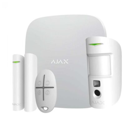 AJAX ALARM SECURITY STARTERKIT CAM/PLUS WHITE 38174 AJAX