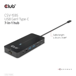 I/O HUB 7IN1 USB-C/100W CSV-1595 CLUB3D - Image 10