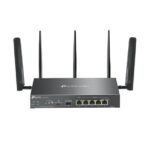 TP-LINK Wireless Router|TP-LINK|Omada 4G+ Cat6 AX3000 Gigabit VPN Router|Wi-Fi 6 (802.11ax)|Data speed 2402 Mbit/s|Ethernet WAN Yes|SIM card slot Yes|Ethernet LAN Yes|5xLAN ports|ER706W-4G