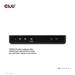 NB ACC DOCKING STATION/USB-C 120W CSV-1585 CLUB3D - Image 5