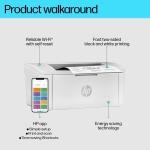 Laser Printer HP LaserJet M110w USB 2.0 Bluetooth WiFi 7MD66F - Image 9