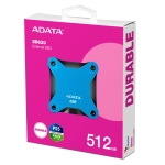 External SSD ADATA SD620 512GB USB 3.2 Write speed 460 MBytes/sec Read speed 520 MBytes/sec SD620-512GCBL - Image 5