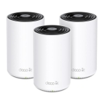 TP-LINK Wireless Router|TP-LINK|Wireless Access Point / Router|3-pack|5400 Mbps|Mesh|Wi-Fi 6e|3x10/100/1000M|Number of antennas 4|DECOXE75(3-PACK)