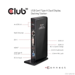 NB ACC DOCKING STATION/USB CSV-3242HD CLUB3D - Image 8