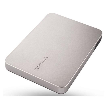 External HDD TOSHIBA 1000 GB Colour Silver HDTX210ESCAA