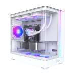 Case MONTECH micro ATX/Mini-ITX White Midi Tower PC KING 15 PRO KING15PRO(W) - Image 2