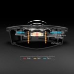 HEADSET HYPERX CLOUD ALPHA/RED HX-HSCA-RD/EM HYPERX - Image 9