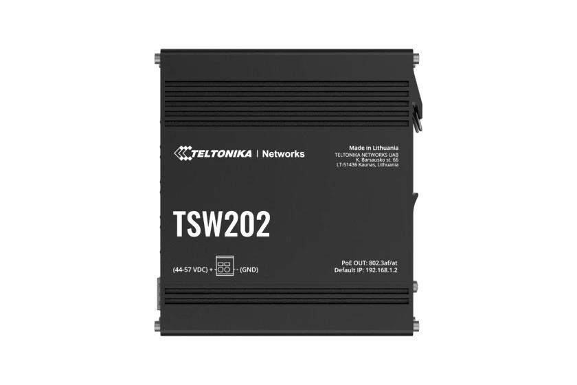 9451f11a-47fb-48dd-8e7a-973ffe08fe15 Switch TELTONIKA TSW202000000 Type L2 PoE+ ports 8 240 Watts TSW202 - Image 1