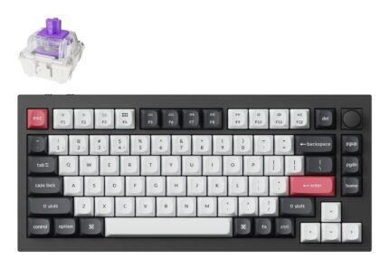 KEYCHRON KEYBOARD WRL Q1 HE RGB/CARBON BLACK Q1H-M1 KEYCHRON