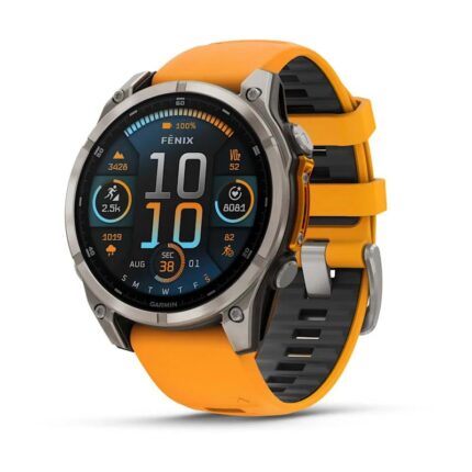 GARMIN SMARTWATCH FENIX 8 SAPPHIRE/ORANGE 010-02904-11 GARMIN