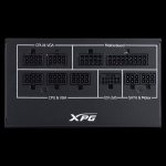 Power Supply ADATA XPG CORE REACTOR II VE 850 Watts Efficiency 80 PLUS GOLD COREREACTORIIVE850G-BKCEU - Image 3