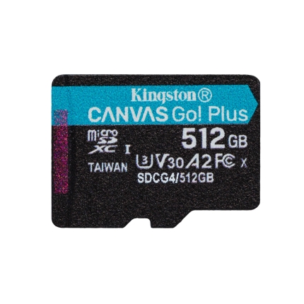 MEMORY MICRO SDXC 512GB UHS-I/SDCG4/512GBSP KINGSTON