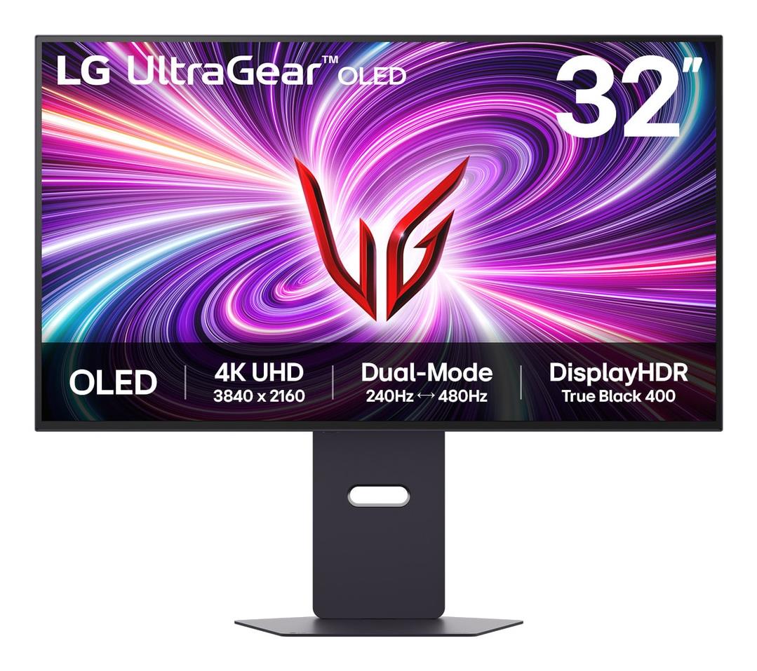 96fac642-a3e5-475a-a051-a6769b98626c LG Monitor|LG|32 "|3840 x 2160 pixels|4K Ultra HD|Native aspect ratio 16:9|OLED|Flat|32GX870A-B - Image 1