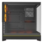 Case MONTECH HS02 PRO MidiTower Case product features Removeable HDD basket/Transparent panel Not included ATX MicroATX MiniITX Colour Black HS02PRO(B) - Image 5