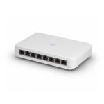Switch UBIQUITI Lite 8 PoE Type L2 Desktop/pedestal 8x10Base-T / 100Base-TX / 1000Base-T PoE+ ports 4 USW-LITE-8-POE