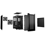 Case BE QUIET PURE BASE 501 MidiTower Not included ATX MicroATX MiniITX Colour Black BG074 - Image 4