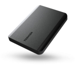 External HDD TOSHIBA Canvio Basics 2022 HDTB520EK3AA 2TB USB 3.2 Colour Black HDTB520EK3AA - Image 2