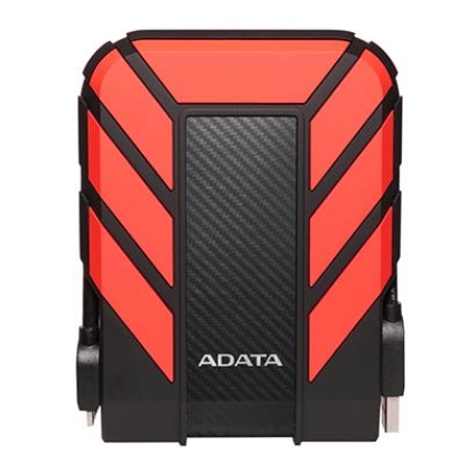 External HDD ADATA 2TB USB 3.1 Colour Red AHD710P-2TU31-CRD