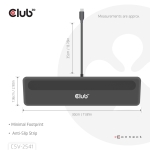 NB ACC DOCKING STATION 12IN1/USB-C 100W CSV-2541 CLUB3D - Image 7