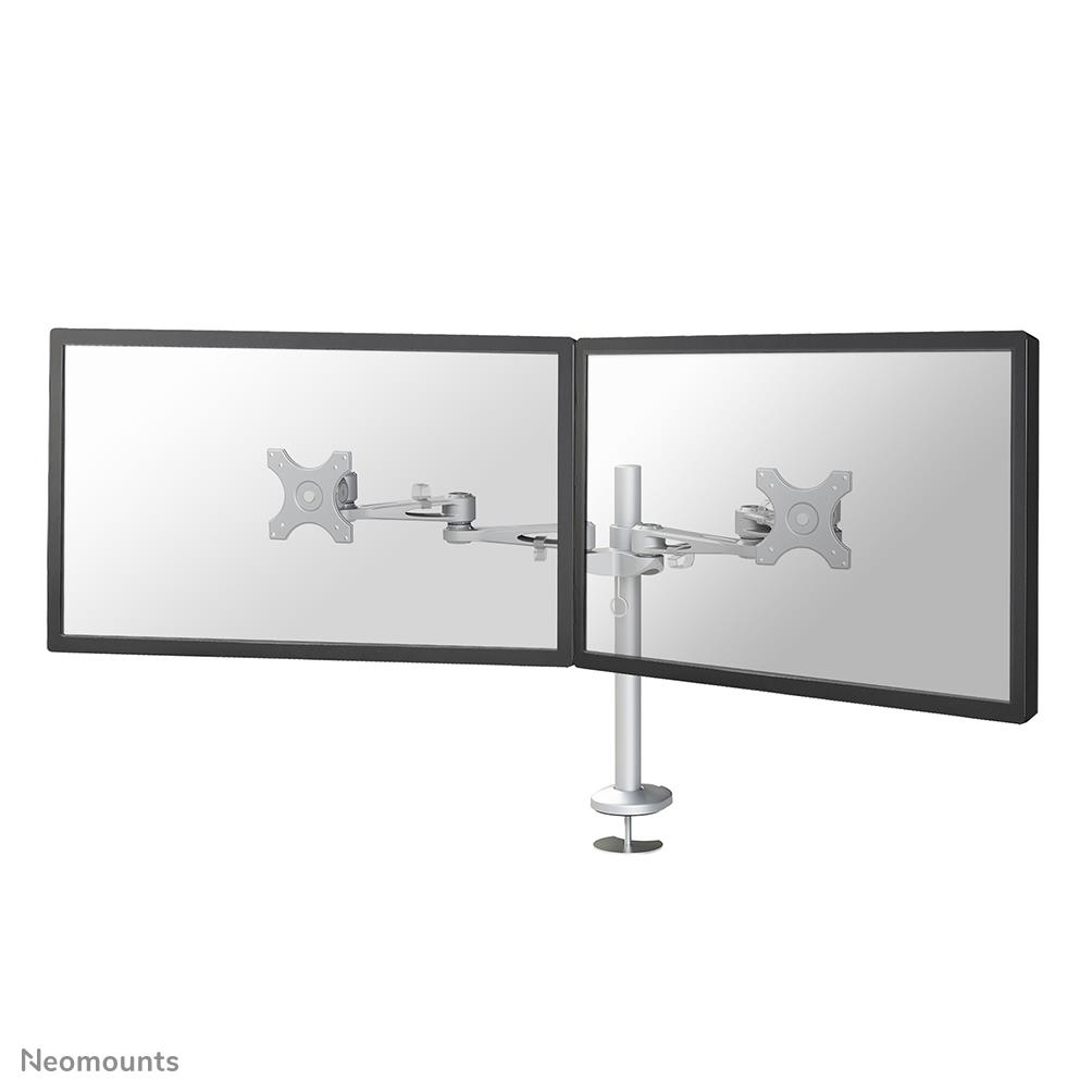 9e5be08b-6a55-4de1-97aa-9da3f57fe474 TV SET ACC DESK MOUNT SILVER/10-27" FPMA-D935DG NEOMOUNTS - Image 1