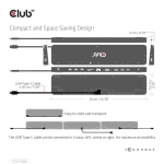 NB ACC DOCKING STATION/USB-C 100W CSV-1565 CLUB3D - Image 2