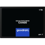 SSD GOODRAM CX400 GEN.2 1TB SATA 3D TLC Write speed 500 MBytes/sec Read speed 550 MBytes/sec 2,5" TBW 720 TB MTBF 2000000 hours SSDPR-CX400-01T-G2