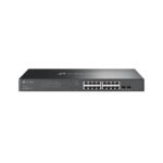 TP-LINK Switch|TP-LINK|Omada|SG2218P|Desktop/pedestal|16x10Base-T / 100Base-TX / 1000Base-T|2xSFP|PoE+ ports 16|150 Watts|SG2218P