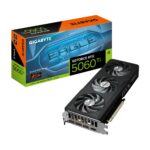 GIGABYTE Graphics Card|GIGABYTE|NVIDIA|GeForce RTX 5060 Ti|2617 MHz|8 GB|GDDR7|128 bit|PCI Express 5.0|Active|GV-N506TEAGLEMAXOC-8GD
