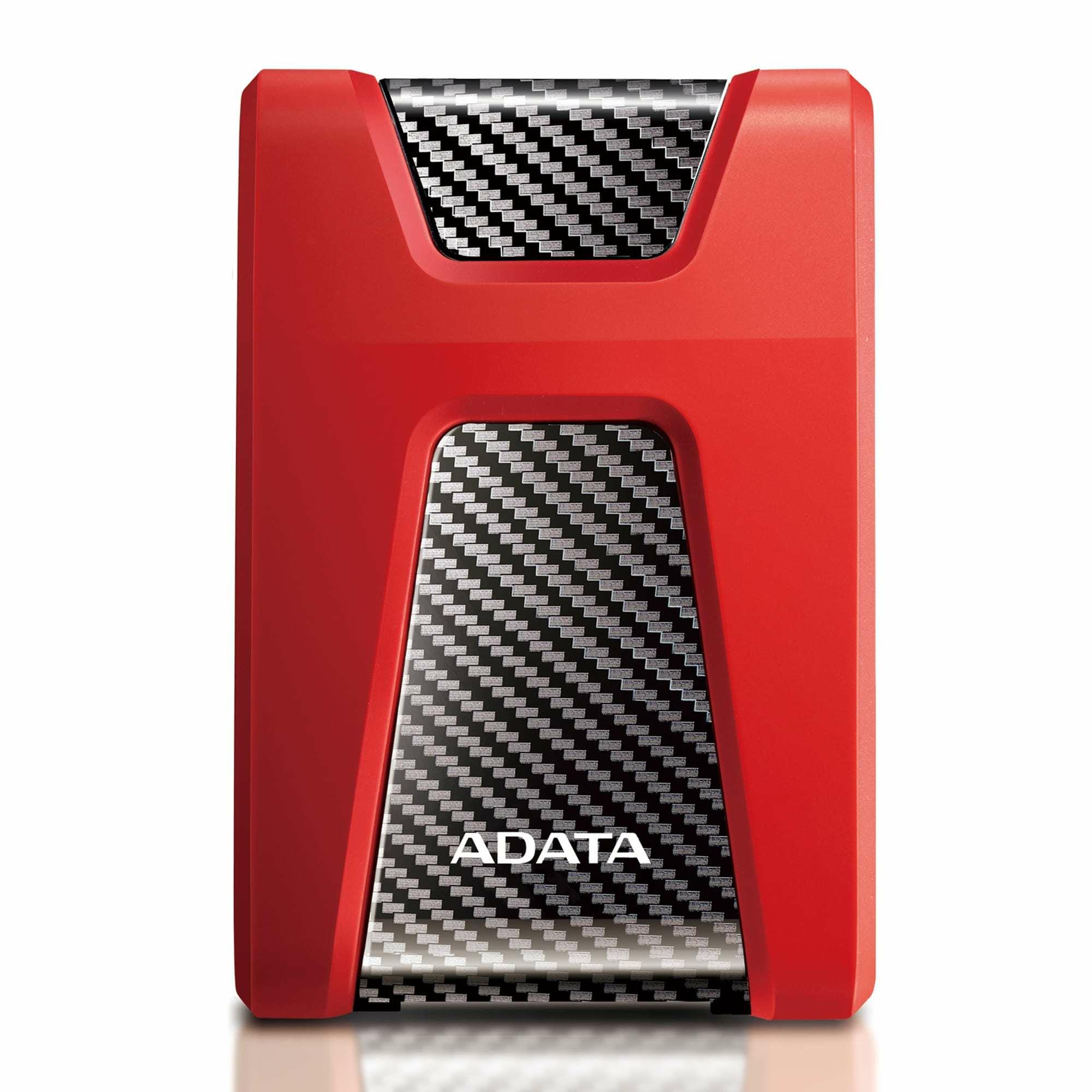9fb807be-ef68-4d49-bf68-ccd8ea4dc522 External HDD ADATA 2TB USB 3.1 Colour Red AHD650-2TU31-CRD - Image 1