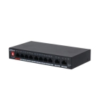 Switch DAHUA PFS3010-8GT-96 Desktop/pedestal Rack 8x10Base-T / 100Base-TX / 1000Base-T PoE ports 8 96 Watts DH-PFS3010-8GT-96-V2